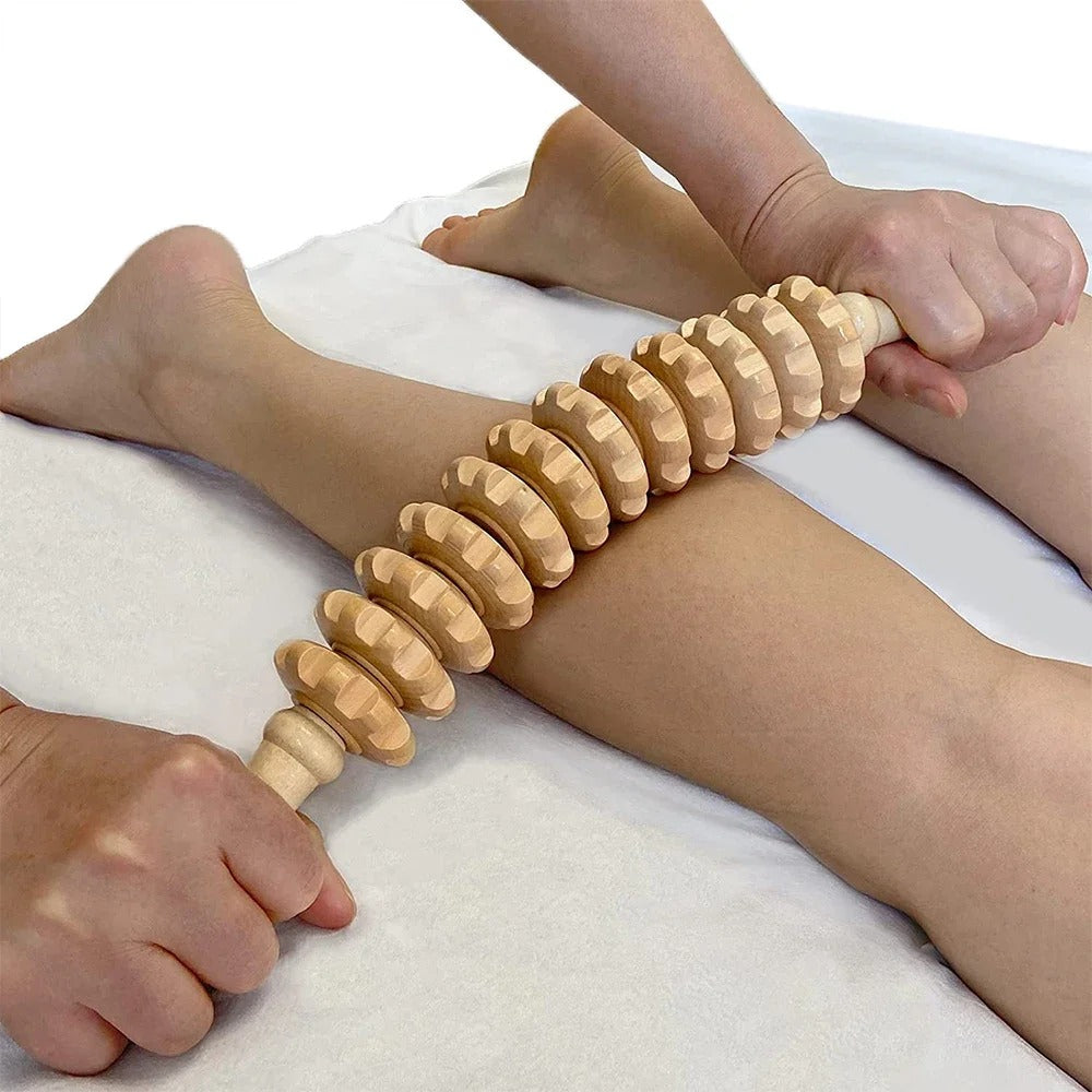FootFreedom Deep Relief Wooden Roller